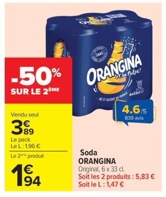 Soda 'Orangina'
