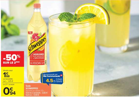 Soda SCHWEPPES