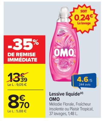 LESSIVE LIQUIDE “OMO”