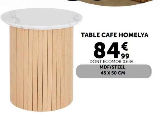TABLE CAFE HOMELYA
