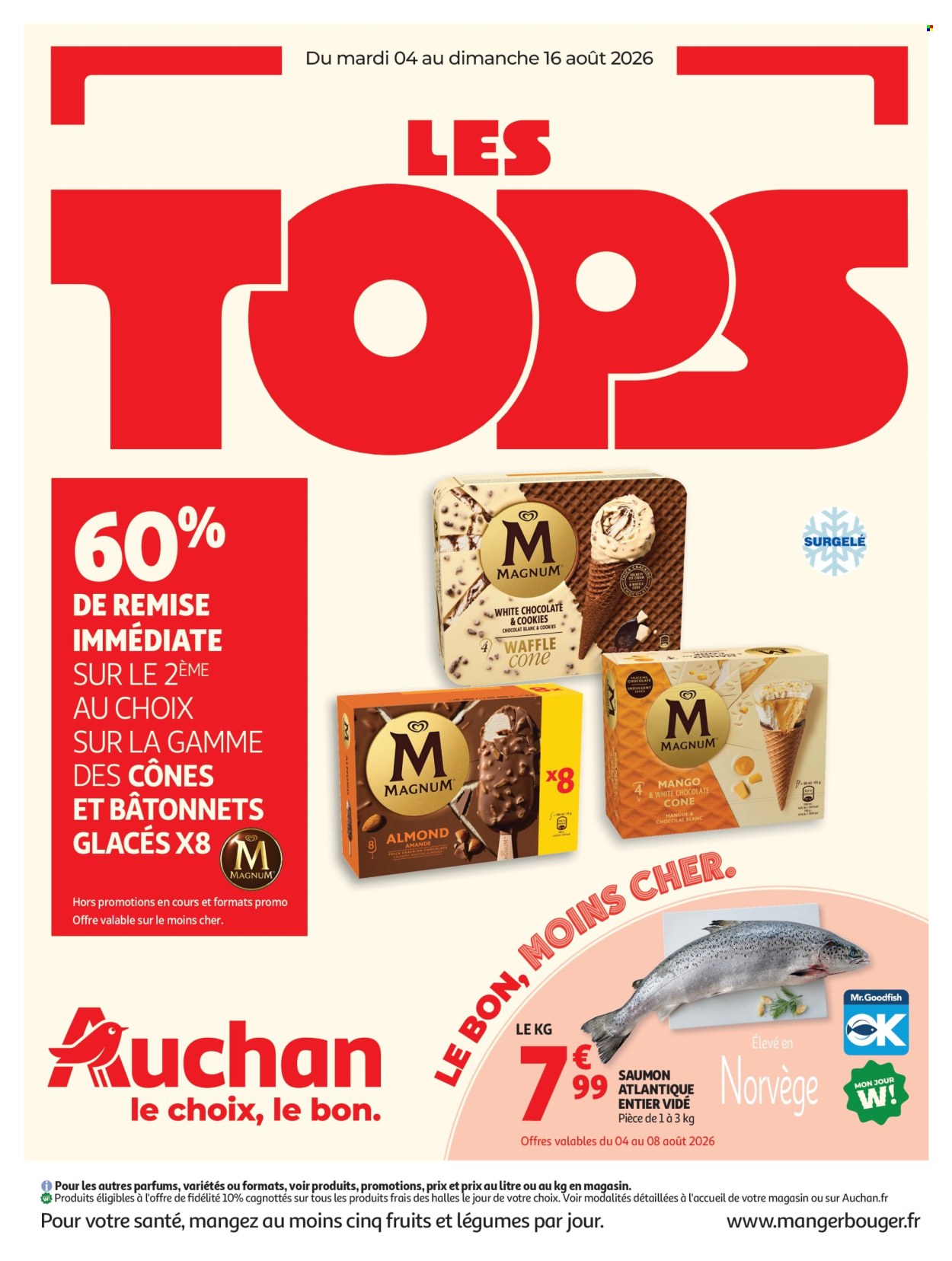 Catalogue Auchan - 04/08/2026 - 16/08/2026. Page 1