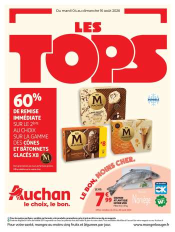 Catalogue Auchan - 04/08/2026 - 16/08/2026.