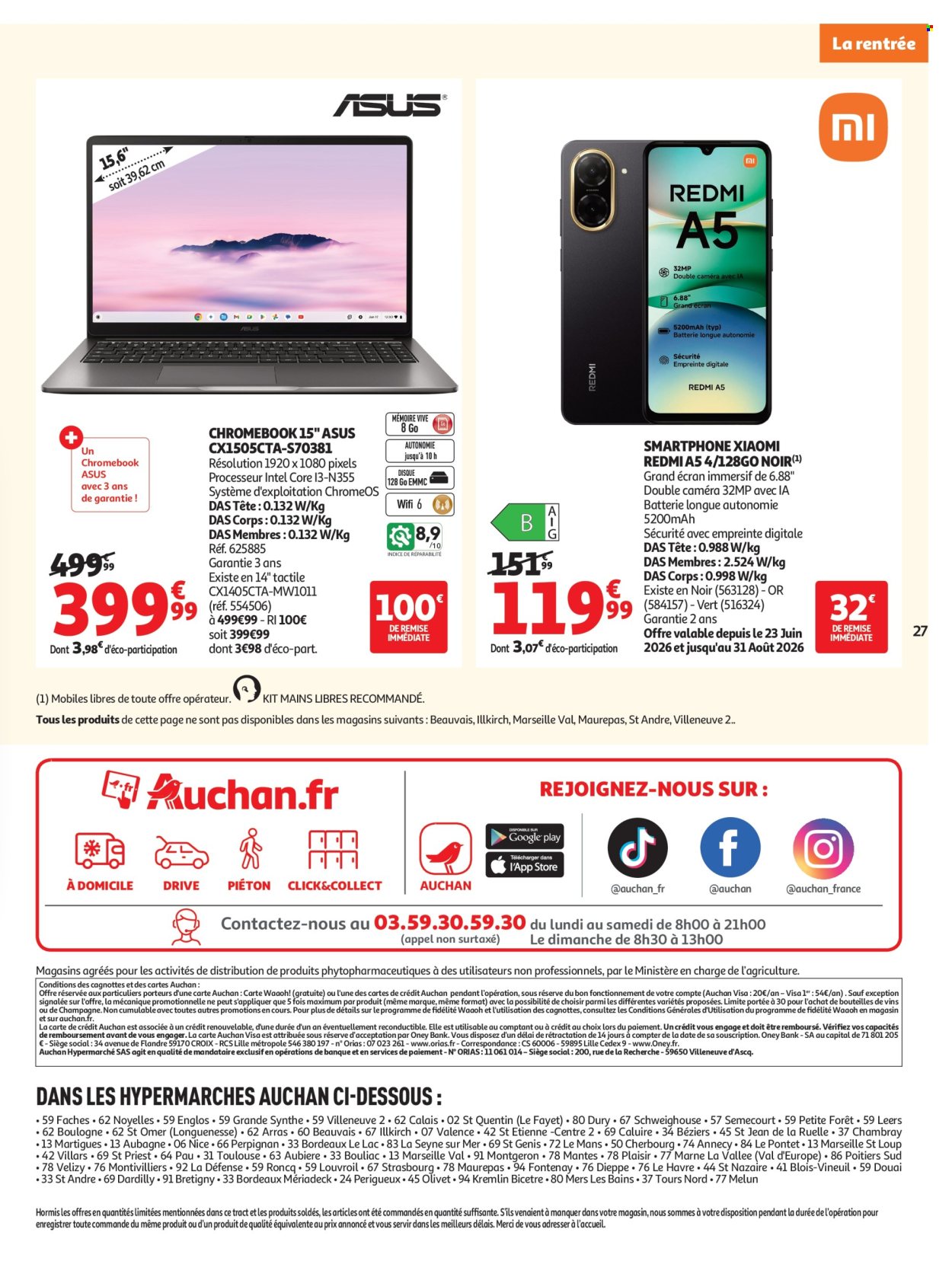 Catalogue Auchan - 04/08/2026 - 30/08/2026. Page 27