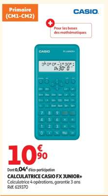CALCULATRICE CASIO FX JUNIOR+