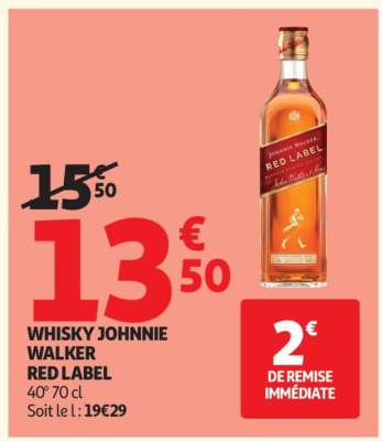 Whisky Johnnie Walker Red Label