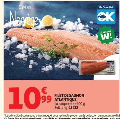 Filet De Saumon Atlantique