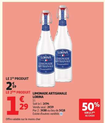 Limonade Artisanale Lorina