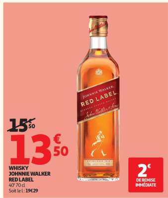 Whisky Johnnie Walker Red Label