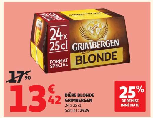 Bière Blonde Grimbergen*