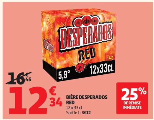 Bière Desperados Red*