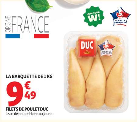 Filets De Poulet Duc