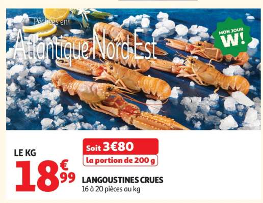 Langoustines Crues