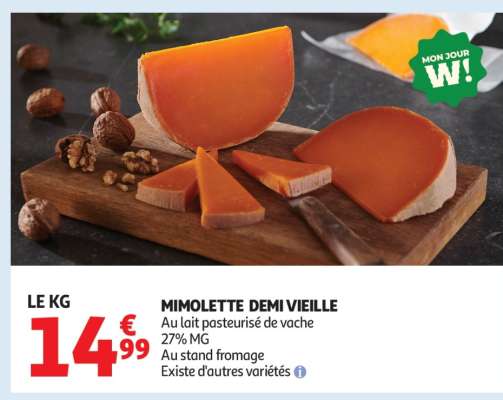 Mimolette Demi Vieille