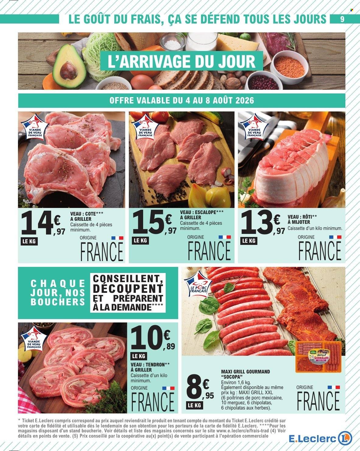 Catalogue E.Leclerc - 04/08/2026 - 15/08/2026. Page 9