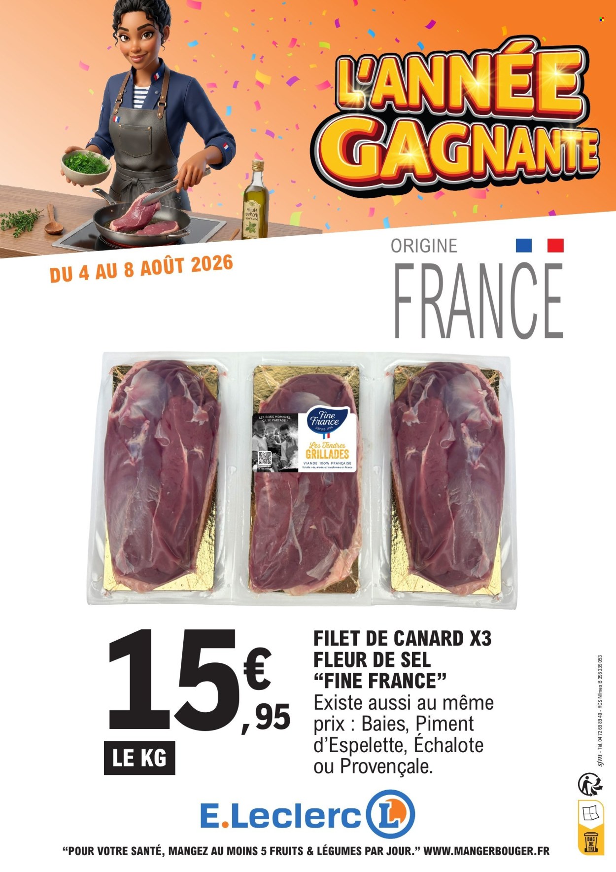 Catalogue E.Leclerc - 04/08/2026 - 08/08/2026. Page 4