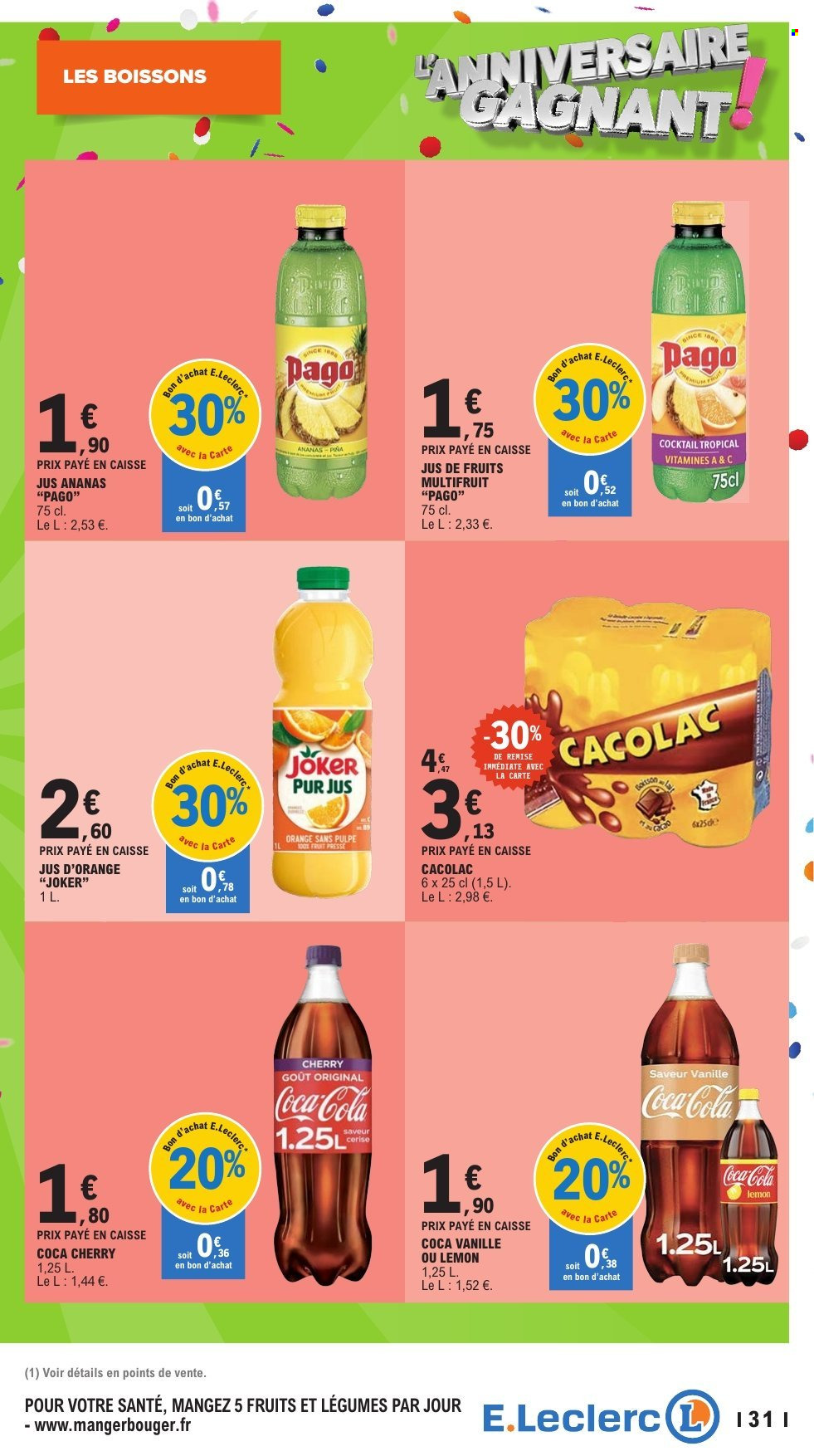Catalogue E.Leclerc - 04/08/2026 - 15/08/2026. Page 31