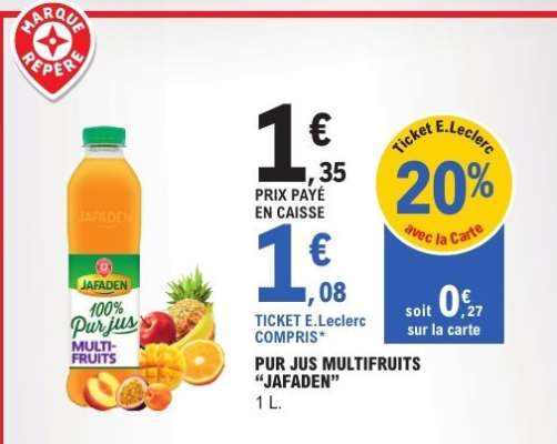 Pur Jus Multifruits Jafaden