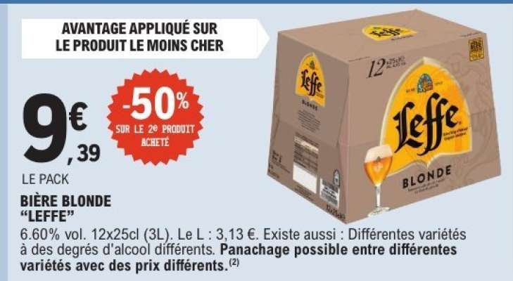 Bière Blonde Leffe*