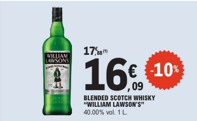 BLENDED SCOTCH WHISKY "WILLIAM LAWSON'S"