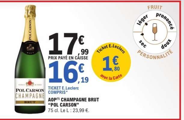 AOP Champagne Brut "Pol Carson"