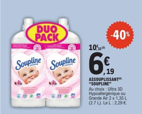 Assouplissant Soupline