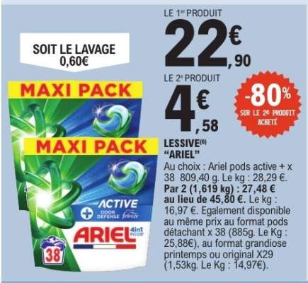 LESSIVE "ARIEL"