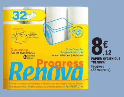 Papier hygiénique RENOVA