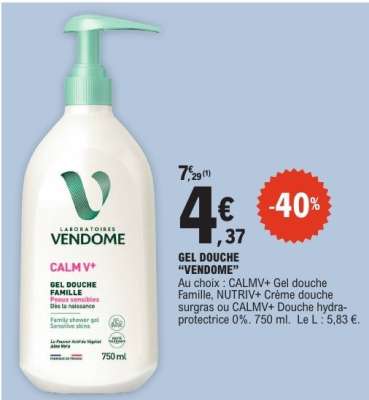 GEL DOUCHE "VENDOME"