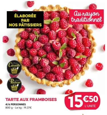 Tarte Aux Framboises