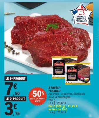 2 PAVÉS 'CHARAL'