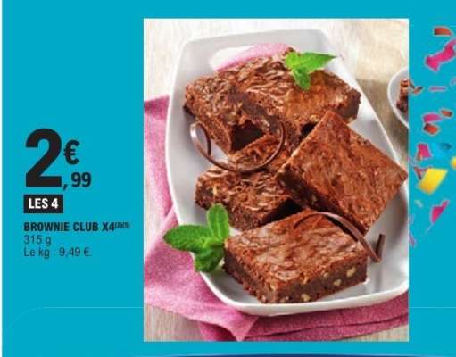 BROWNIE CLUB X4