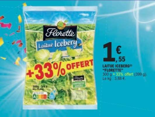 Laitue Iceberg Florette