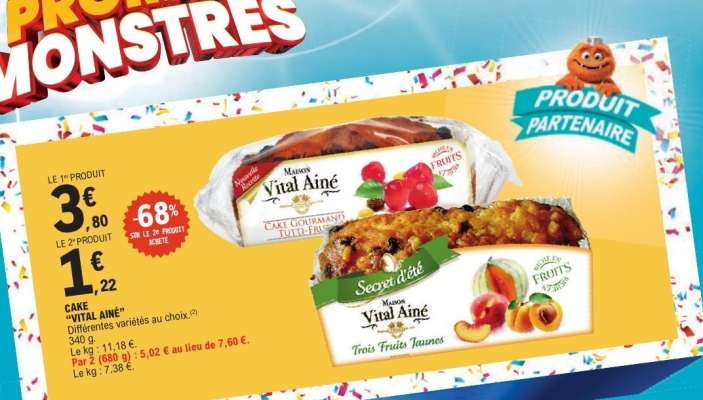 Cake 'Vital Aîné'