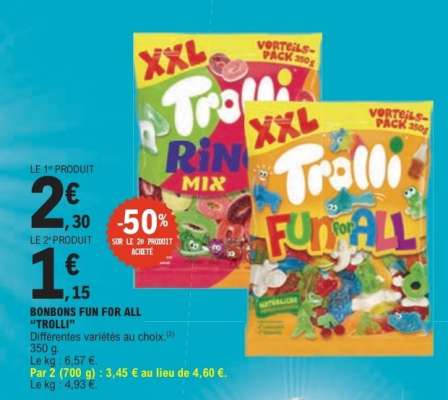 BONBONS FUN FOR ALL “TROLLI”