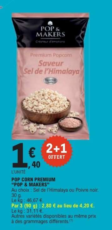 POP CORN PREMIUM “POP & MAKERS”