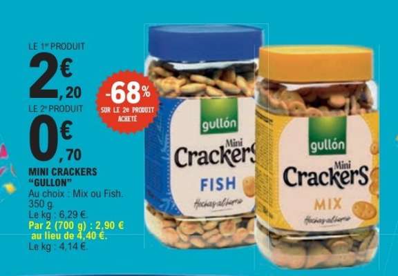 MINI CRACKERS "GULLON"