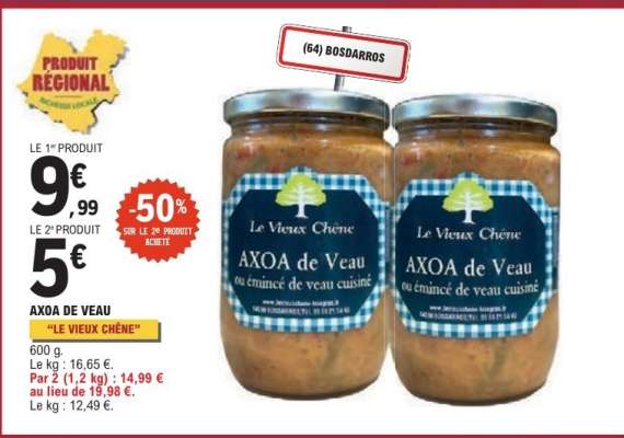 Axoa de veau