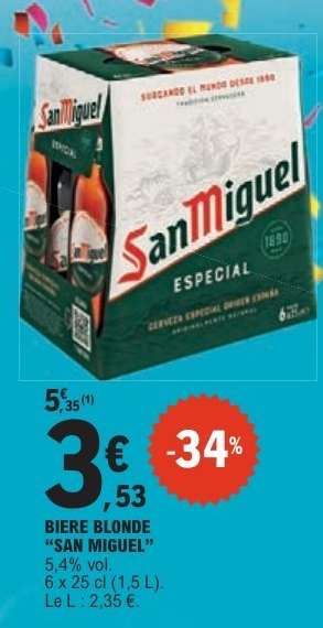 San Miguel Especial