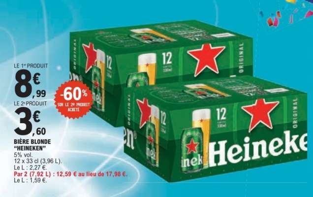 Bière Blonde Heineken*