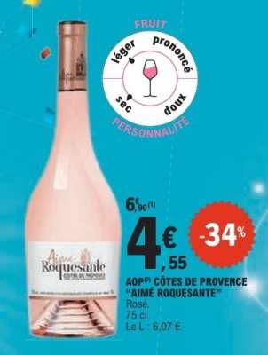 AOP CÔTES DE PROVENCE “AIMÉ ROQUESANTE”
