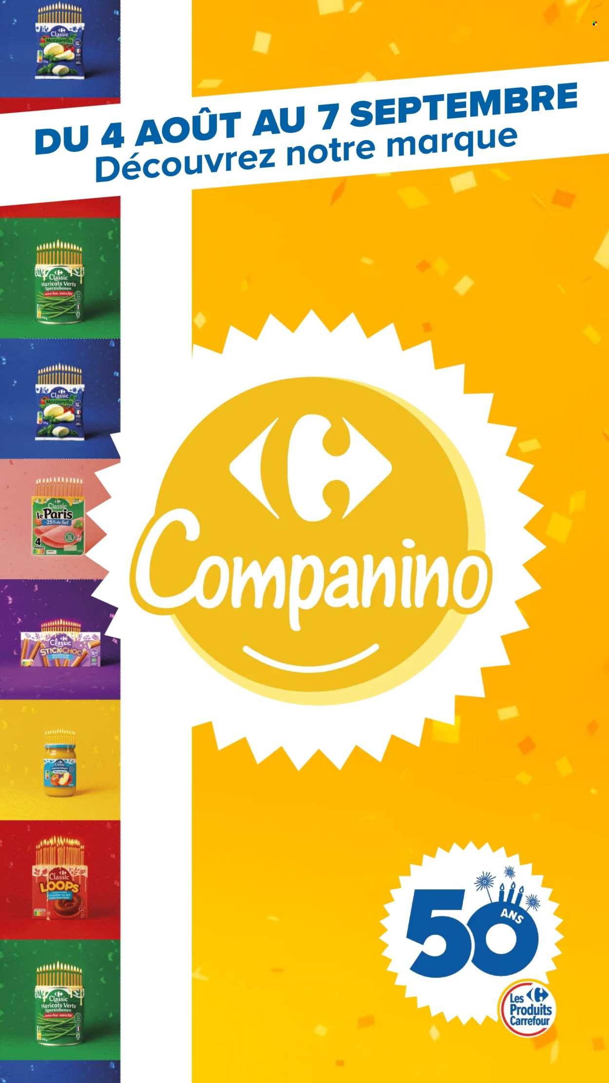 Catalogue Carrefour - 04/08/2026 - 07/09/2026. Page 1