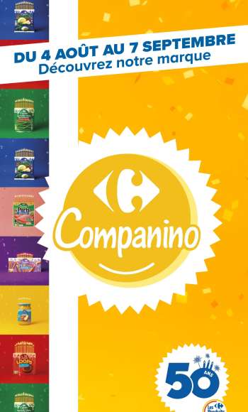 Catalogue Carrefour - 04/08/2026 - 07/09/2026.