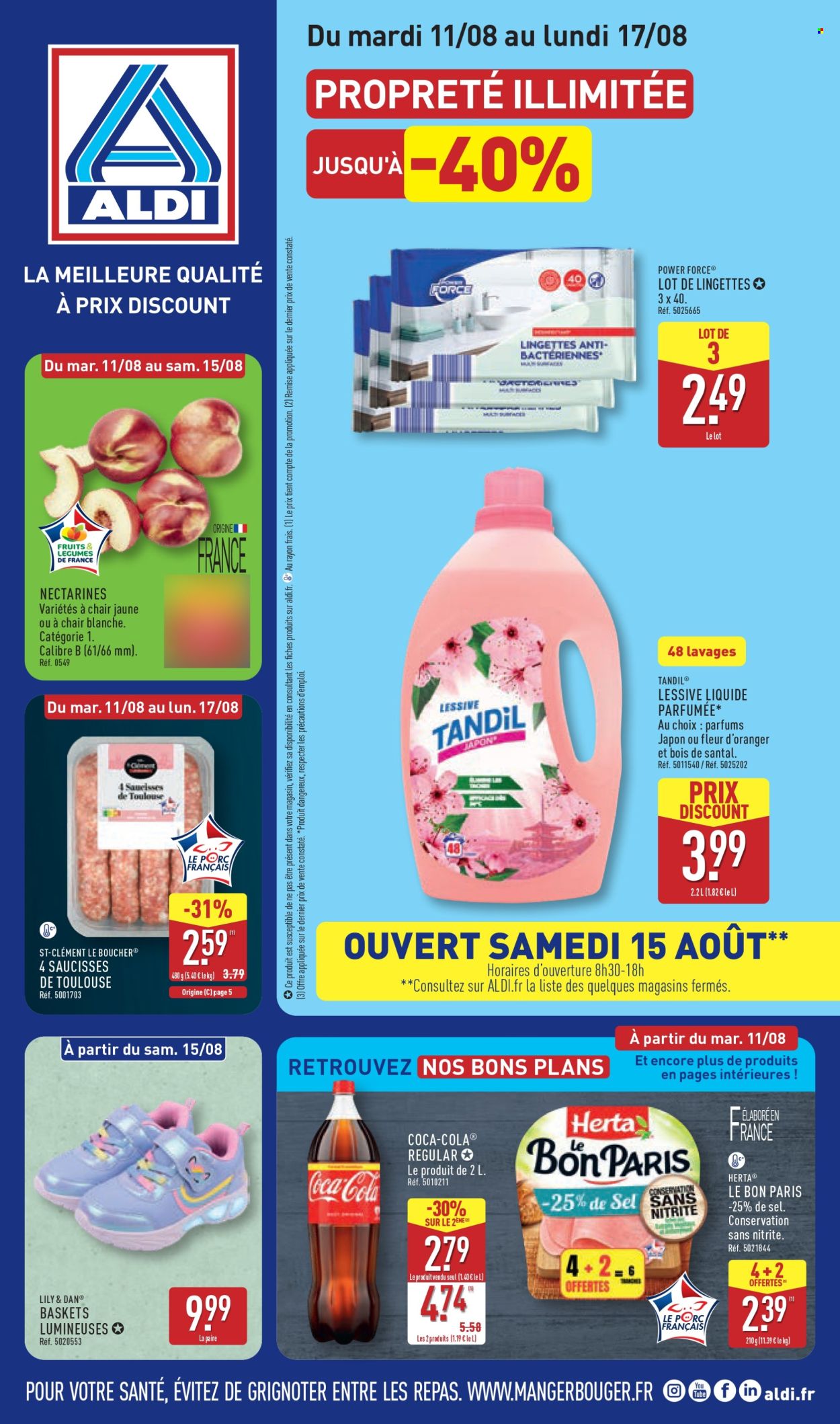 Catalogue ALDI - 11/08/2026 - 17/08/2026. Page 1