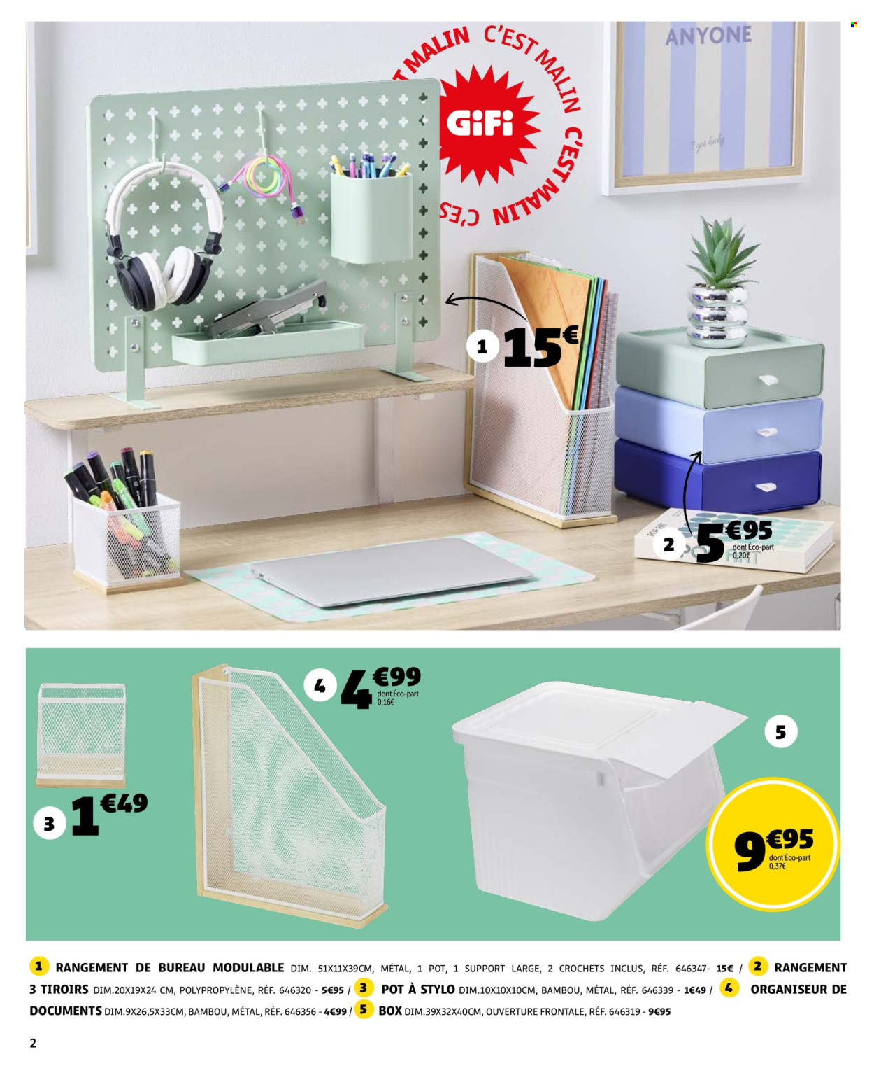 Catalogue GiFi - 04/08/2026 - 17/08/2026. Page 2