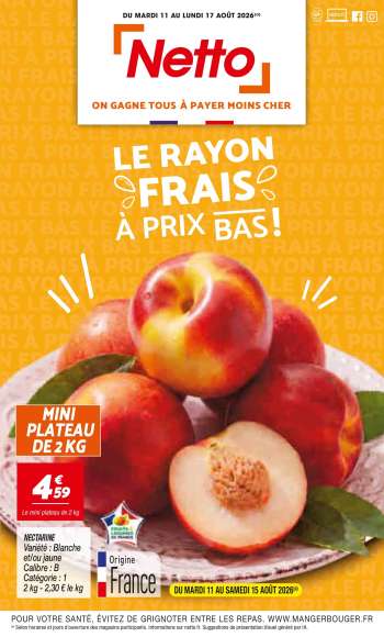 Catalogue Netto - 04/08/2026 - 17/08/2026.