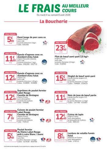 Catalogue Promocash - 04/08/2026 - 08/08/2026.