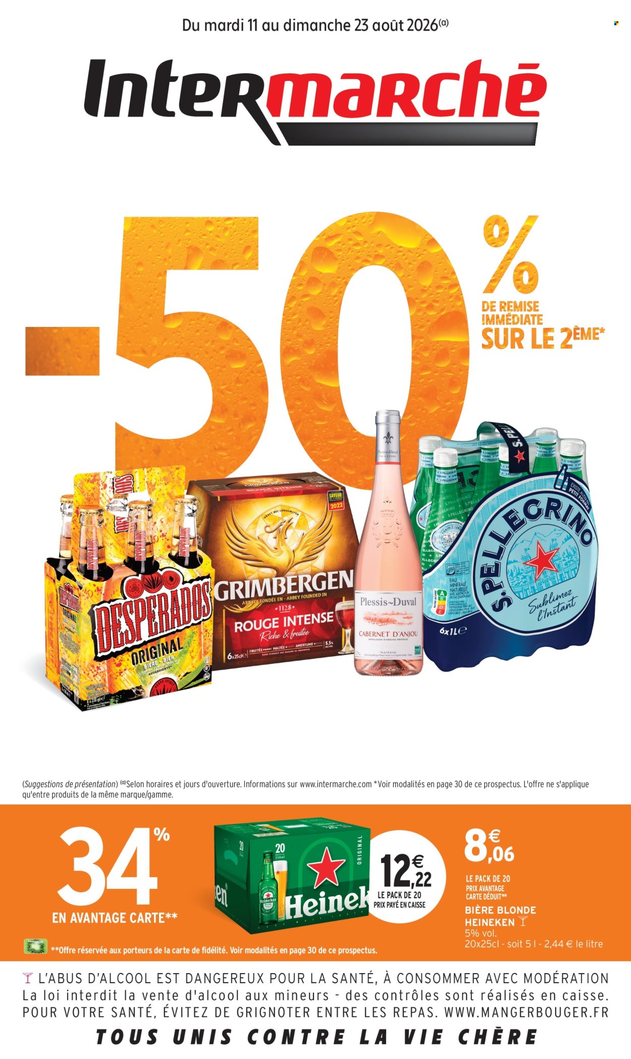 Catalogue Intermarché Super - 11/08/2026 - 23/08/2026. Page 1