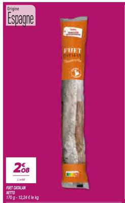 Fuet catalan