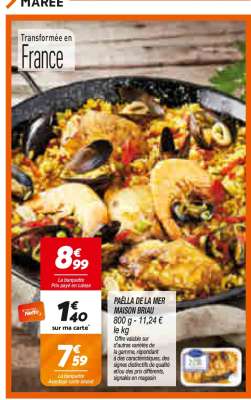 Paëlla de la mer MAISON BRIAU