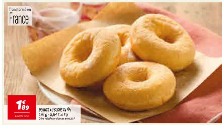 DONUTS AU SUCRE